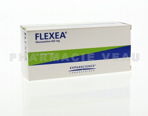 FLEXEA Glucosamine 625mg 60 comprimés