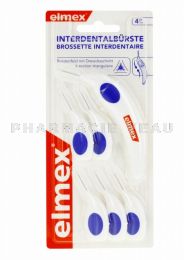 ELMEX Brossettes Interdentaires 4mm x 6 + 1 manche