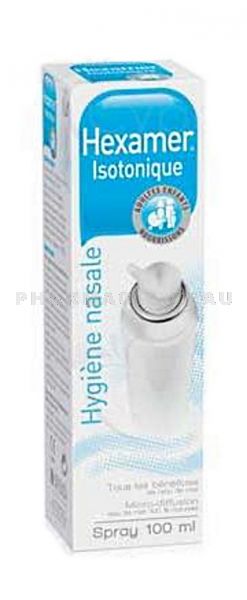 HEXAMER Spray nasal Eau de mer isotonique (100 ml)