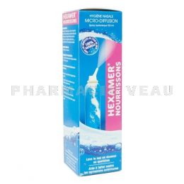 HEXAMER Spray nasal Eau de mer isotonique Lavage nez BEBE 100 ml