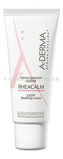 ADERMA Rheacalm Crème Apaisante Légère 40 ml