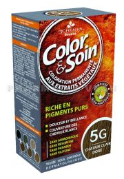 COLOR et SOIN Coloration Permanente CHÂTAIN CLAIR DORÉ - 5G