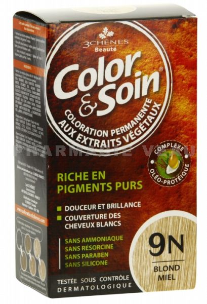 COLOR et SOIN Coloration Permanente BLOND MIEL - 9N
