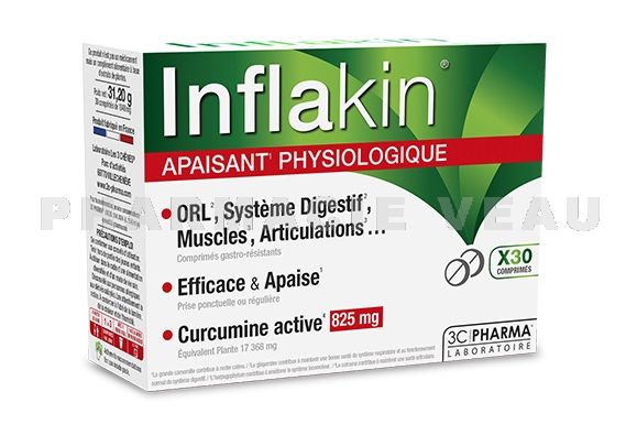 INFLAKIN 3C Pharma états inflammatoires (boite de 30 cp)